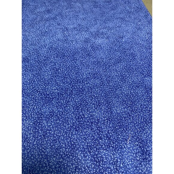 Blue Patterned Cotton Fabric 42" Wide 1/2 Yard Sewing Quilting DIY Projects USA - Picture 1 of 5